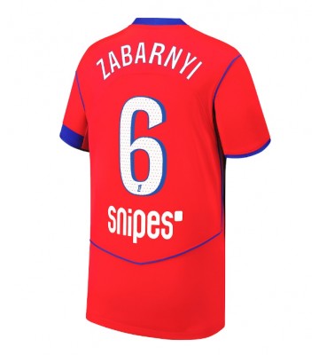 Paris Saint-Germain Illia Zabarnyi #6 Tredjetrøje 2025-26 Kortærmet